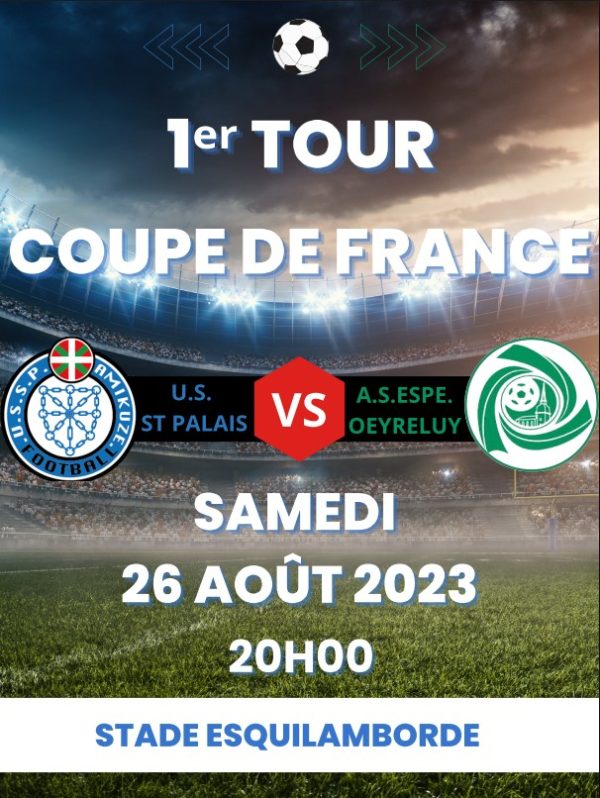 1er Tour COUPE DE FRANCE USSP Amikuze Football